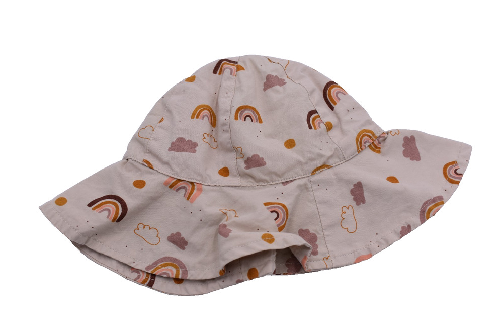 LIEWOOD Amelia Reversible Sun Hat for Toddlers -- Rainbow / Beige -- 3-4 Y